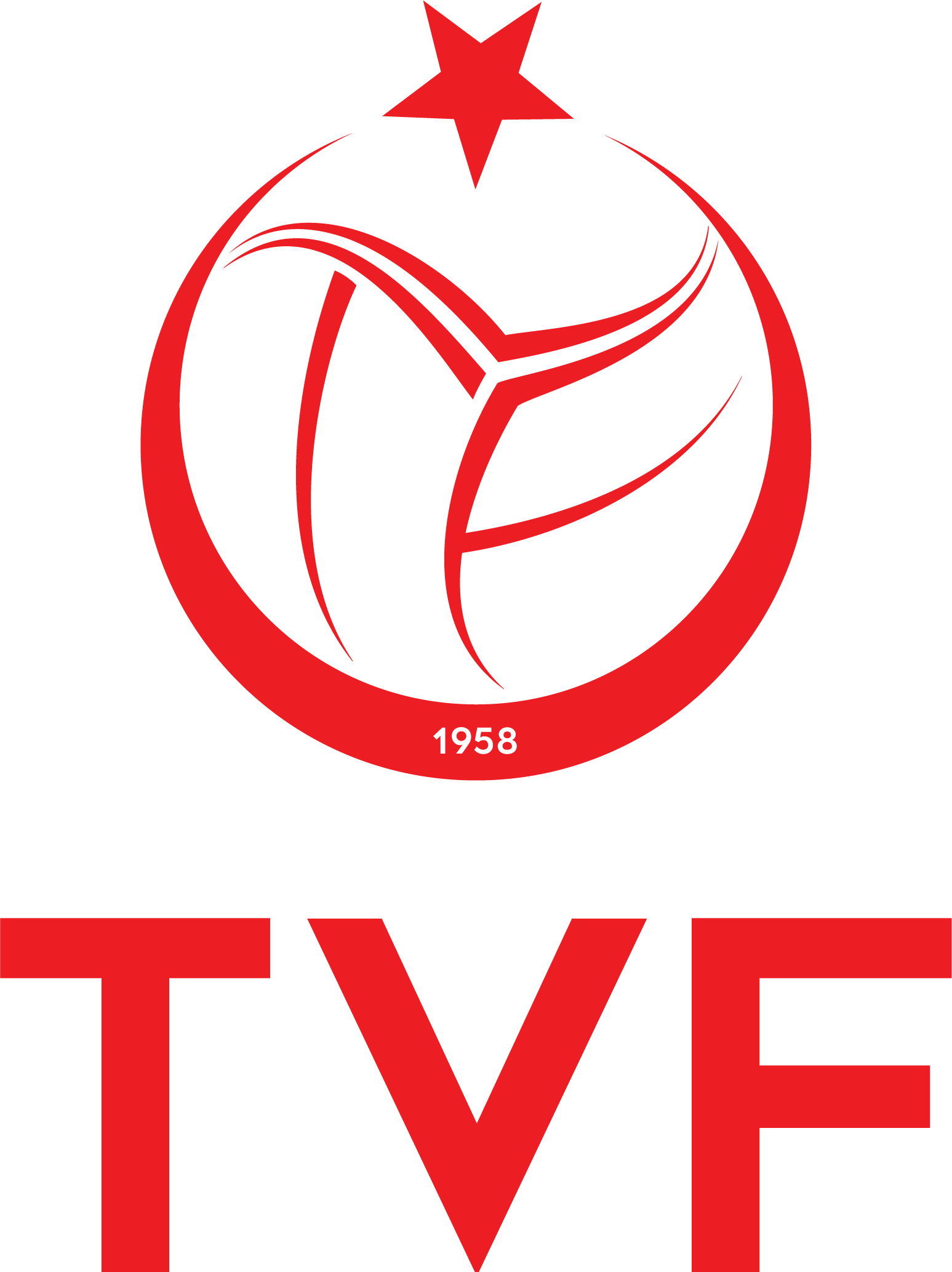 Turkish Volleyball Federation (TVF) logo